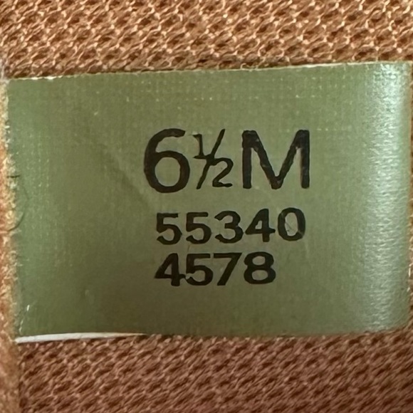 Timberland Women's Wedge Ankle Boots Nubuck Leather Wheat Waterproof 6 1/2 - Picture 12 of 16